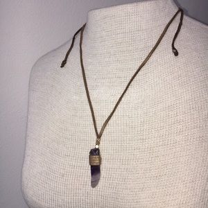 Crystal Wrap Necklace